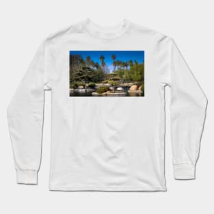 Japanese Garden Woodley Park California Long Sleeve T-Shirt